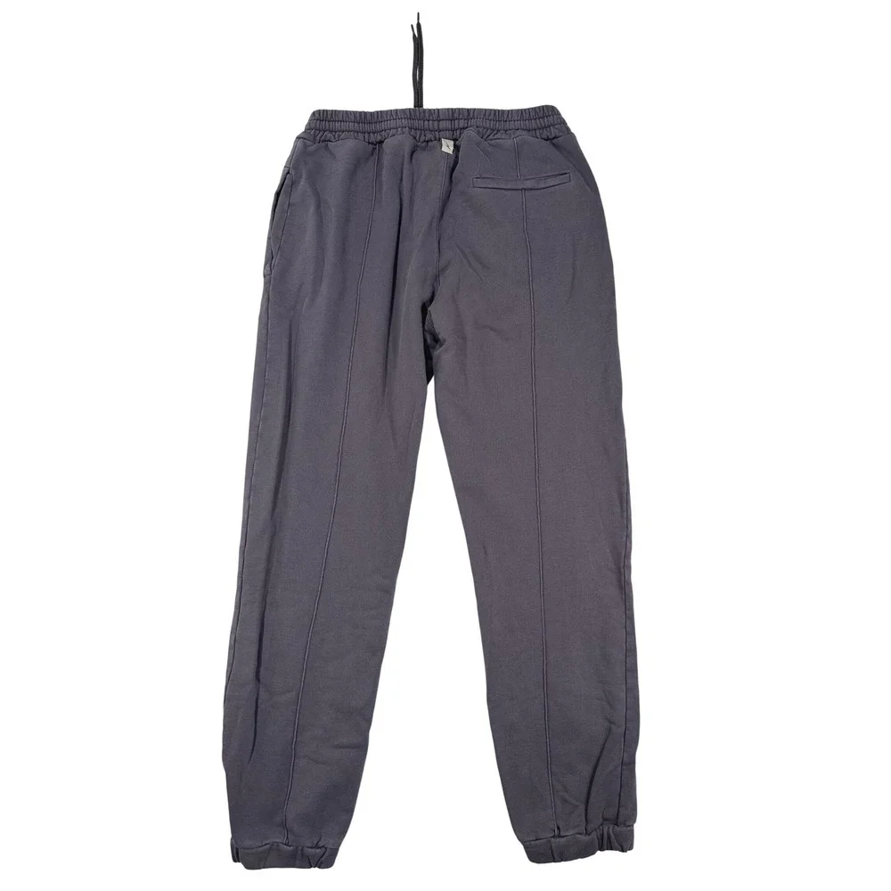 Prevu Studio London Mens Joggers Sweatpants Purple Grey‎ Size Large 100% Cotton